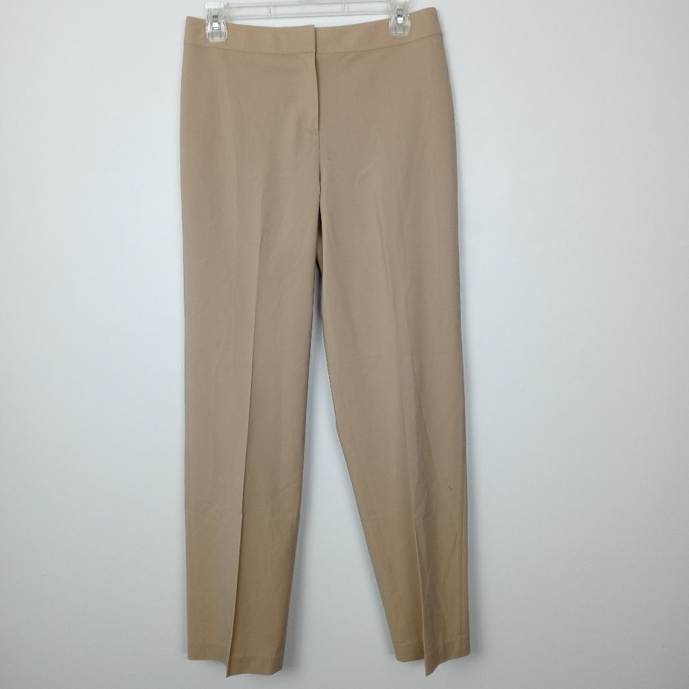 ST. John tan dress pants size 4